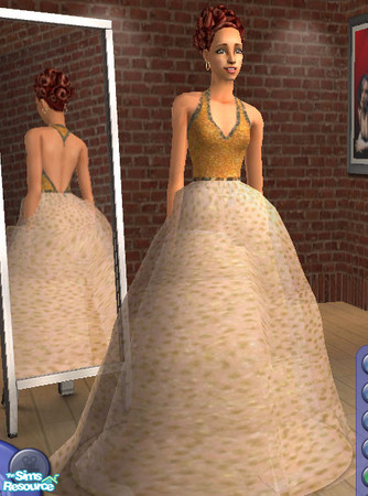 Sims 2 — Gold Elegance by sa72tigger — this is a mesh creation of biene at sim2 fashion web site. you have to check out