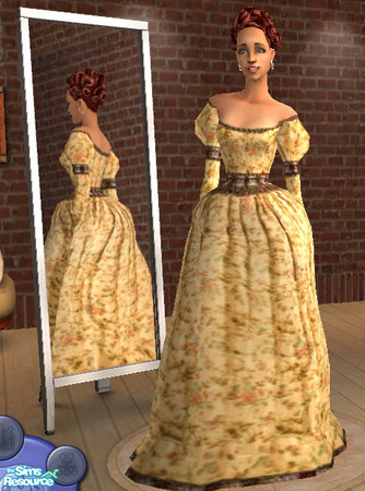 Sims 2 — Victorian Flower by sa72tigger — this is a beautiful mesh. i put the web site because you should really look at