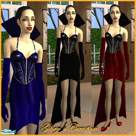 Sims 2 — The Dark  Angels by GloryBe — If you can't wait for the Nightlife like me, You can atleast get these corset