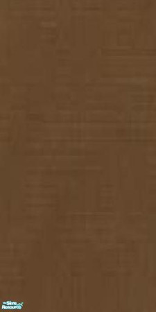 Sims 2 — Brown wall ( plain) by mightyfaithgirl — Can be used alone or with Brown wall with Stone base