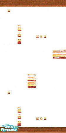 Sims 2 — Contemporary White Patterned by Shakeshaft — A Contemporary patterned wallpaper. ** TSRAA Member **