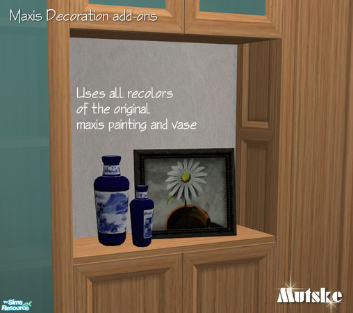 Sims 2 — Decoration Painting 09 by Mutske — Placeable on tables and my empty bookcases.