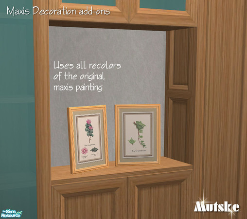 Sims 2 — Decoration Painting 04 by Mutske — Placeable on tables and my empty bookcases.