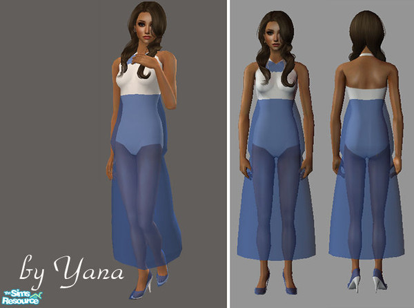 Sims 2 — №11 Yana Mesh09 Fa by Mishu999  — Mesh for adult/young adult female. Zip include: mesh and template