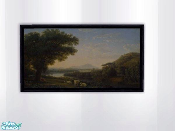 Sims 2 — Jacob Hackert Paintings - Jacob-hackert 3 by hanyou_kimura — Part of collection of 10 beautiful landscape