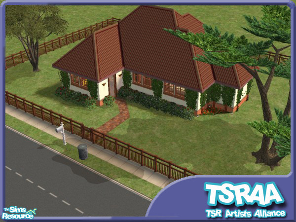 Sims 2 — Devil Lane 21 by devil_shark — A beautifull house for your sim to live with some company. :) Costum content from