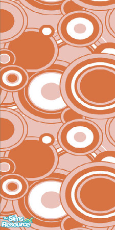 Sims 2 — Orange Slice by ChickFlick9207 — Orange slice. a wall to drive you crazy.