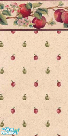 Sims 2 — apples by sweetheartwva — another apple wallpaper. please rate:)