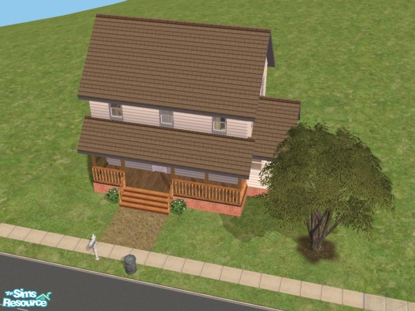 Sims 2 — 102 Crosspoint Court by Trillian — Across the street from one of my other starter homes, this one includes rooms