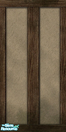 Sims 2 — Medieval tavern weathered wall 6 by Windkeeper — Medieval tavern weathered wall.