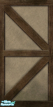 Sims 2 — Medieval tavern weathered wall 4 by Windkeeper — Medieval tavern weathered wall.