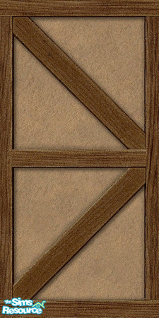 Sims 2 — Medieval tavern wall 4 by Windkeeper — Medieval tavern wall.