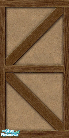 Sims 2 — Medieval tavern wall 3 by Windkeeper — Medieval tavern wall.