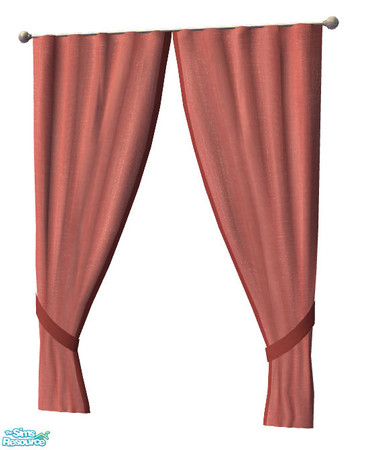 Sims 2 — More Curtains, please! #28 by Sophel21 — uni fabric recolors of the awesome mesh by Shino&KCR (PB Nurcery P1