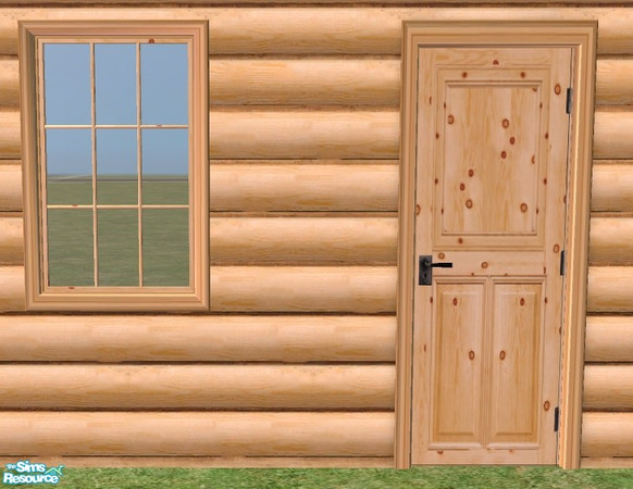 Sims 2 — Simple Sign Door + Window - Recolor Knot by Bitzybus — Recolor for the simple sign door and window. You will