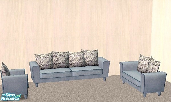 Sims 2 — Stormy Sea Living Room Set by Greenlea — Lord help me, I've started recoloring objects lol This set includes