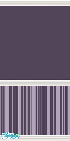 Sims 2 — Purple Stripe Wall 7 by Girl-from-mars — Set contains 7 matching walls that tile perfectly with each other.