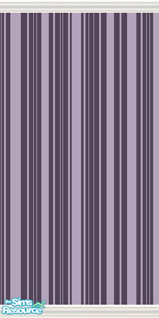 Sims 2 — Purple Stripe Wall 2 by Girl-from-mars — Set contains 7 matching walls that tile perfectly with each other.
