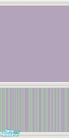 Sims 2 — Mint and Lilac 7 by Girl-from-mars — Set contains 7 matching walls that tile perfectly with each other.