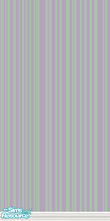 Sims 2 — Mint and Lilac 1 by Girl-from-mars — Set contains 7 matching walls that tile perfectly with each other.