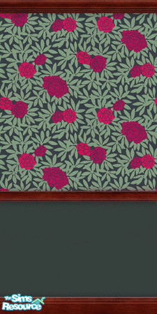 Sims 2 — Sakura by Snowbelle — Floral motif