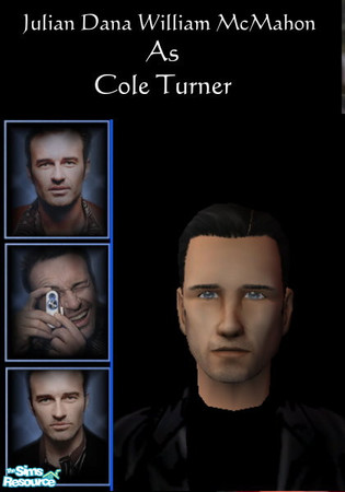 Sims 2 — Charmed ~ Cole Turner by kollens — Cole Turner Birthday: 1885 Died: 2003 (vanquished by the Charmed Ones)