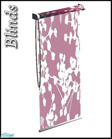 Sims 2 — Modern Girl Nursery - Amve@tsr Mnblinds by Angela — A fully animated girls nursery in white and dark wood. Set
