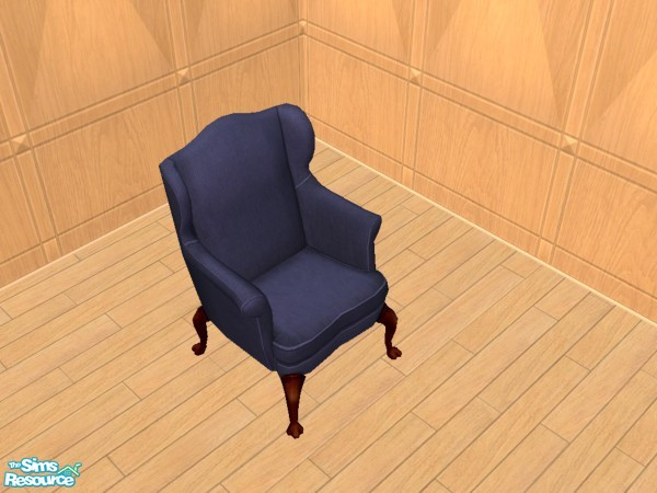 Sims 2 — 15 Luxiary King Armchairs by cosmikchyc — Made to match the Maxis blue Luxuriare Loveseats.