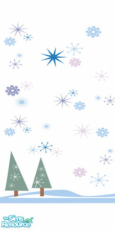 Sims 2 — snowy day by gingerpopo — u can see it's raining heavily !