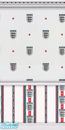 Sims 2 — England FC by Snowbelle — Wallpaper for the football fan sim.