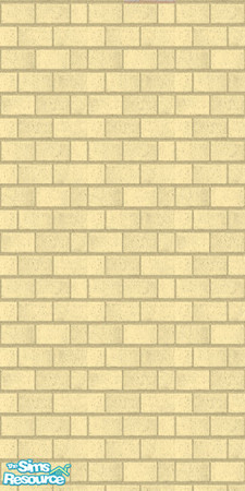 Sims 2 — DesertSandbrick by darci321 —  A set of 4 exterior walls in The Briks Collection. Created by darci321 /Ylist. I