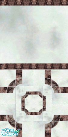 Sims 2 — Braun Ceramic Wall Tile4 by darci321 — One of a set of 5 Braun Ceramic Wall Tiles in the Dark Stream Collection.