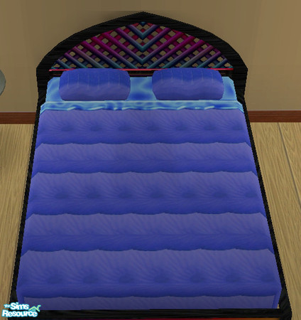 Sims 2 — Tropicalnite bedding by Cloisonne — Bright bedding just right for that tropical feel.