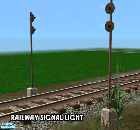 Sims 2 — Railway Type-SA Light by BeOSBoxBoy — For a little more realism to the Urban Scene you are building. Dedicated