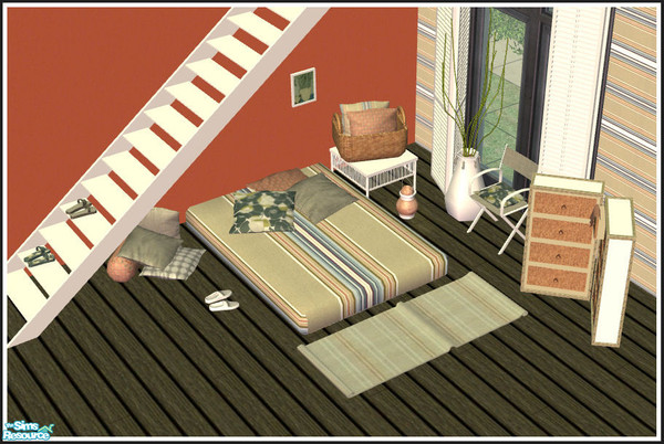 Sims 2 — Steffor recolors - soft  by mirake — Based on the "under the stairs" set, I recolored that and some