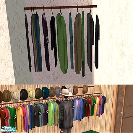Sims 2 — Closet Pole Mens - recolor2 by Dr Pixel — Recolor for the Men^s closet pole