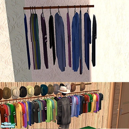 Sims 2 — Closet Pole Mens - recolor1 by Dr Pixel — Recolor for the Men^s Closet Pole