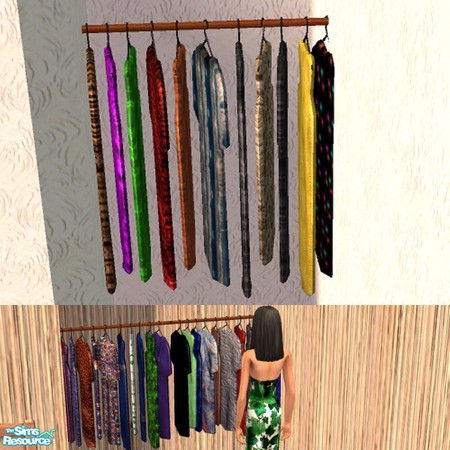 Sims 2 — Closet Pole Womens - recolor2 by Dr Pixel — Recolor for the Women's Closet Pole