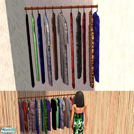 Sims 2 — Closet Pole Womens - recolor1 by Dr Pixel — Recolor for the Women^s Closet Pole