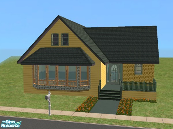 Sims 2 — Victoria Gardens 2 by Pinecat — Part of the Victoria Gardens Series. This spacious starter home is perfect for a