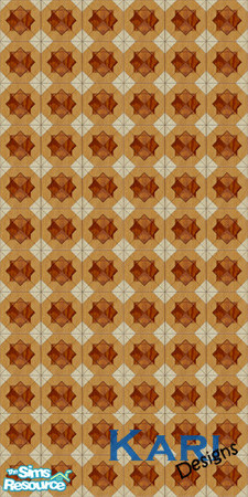 Sims 2 — Wood'n'Tile All Tile by kariminger — Perfect for the bathroom or kitchen, but most can also be used outside.