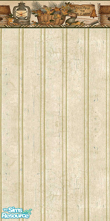 Sims 2 — Rustic Wallpaper Collection - Cabin by Bitzybus — A set of 8 rustic wallpapers. **TSRAA Supporter* Free to use