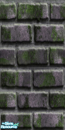 Sims 2 — Blue Green Brick by snowkattx1 — Blue Green Brick