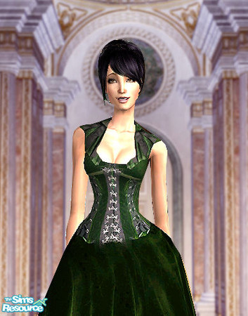 Sims 2 — Victorian Elegance  4 by FrozenStarRo — A set of victorian gowns for ladies. Can be worn both as casual or
