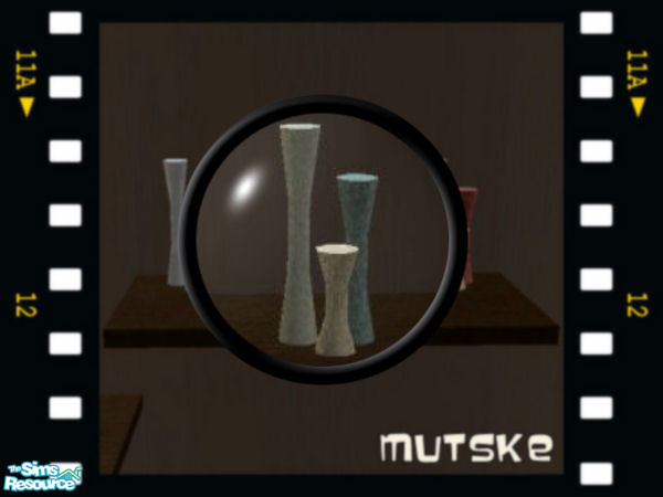 Sims 2 — Little things Vases New Mesh by Mutske — 3 new meshes and some recolors. Just little thing to put on any