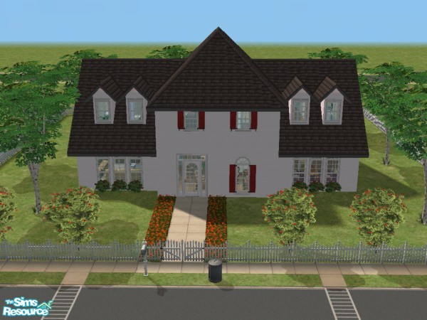 Sims 2 — 1 West Circle by bcfox40 — This old 3 bedroom, 3 bathroom house would make a great home for a medium sized sim