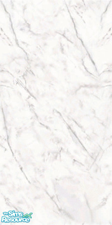 Sims 2 — White Marble Wall by Queen_Of_The_Stone_Age — -