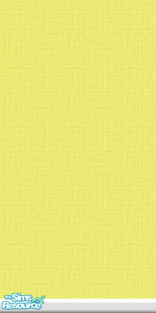 Sims 2 — Lemon Textured Wallpaper by wytetygryss — A textured wallpaper with white baseboard, inspired by the colour of