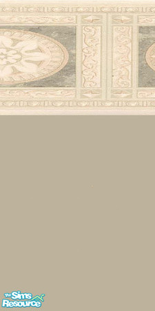 Sims 2 — Suns by smartyartygirl — A wall with a border of suns.