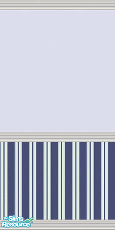 Sims 2 — Beach House Blues Wall Set 12 by Girl-from-mars — Contains 12 wells. 6 with white trim and 6 with dark wood